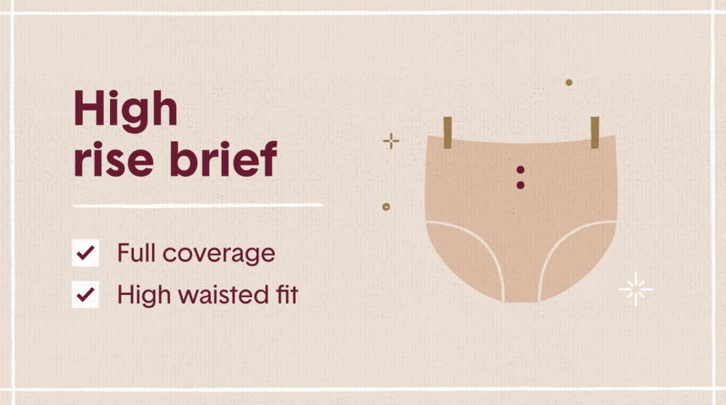 5. شورت کلاسیک کمر گنی " High Rise Brief "