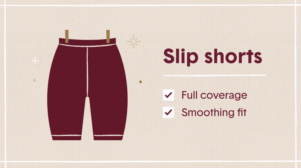 6. شورت اسلیپ "Slip Shorts"