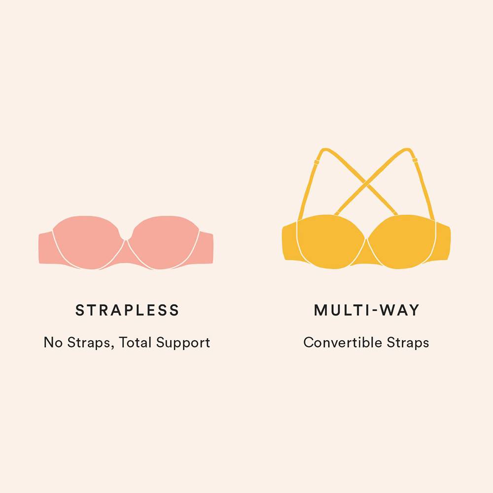 8. سوتین بند ضربدری "Multi-Way"