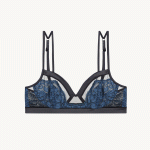 سوتین دانتل و حریر مدل Peony blue