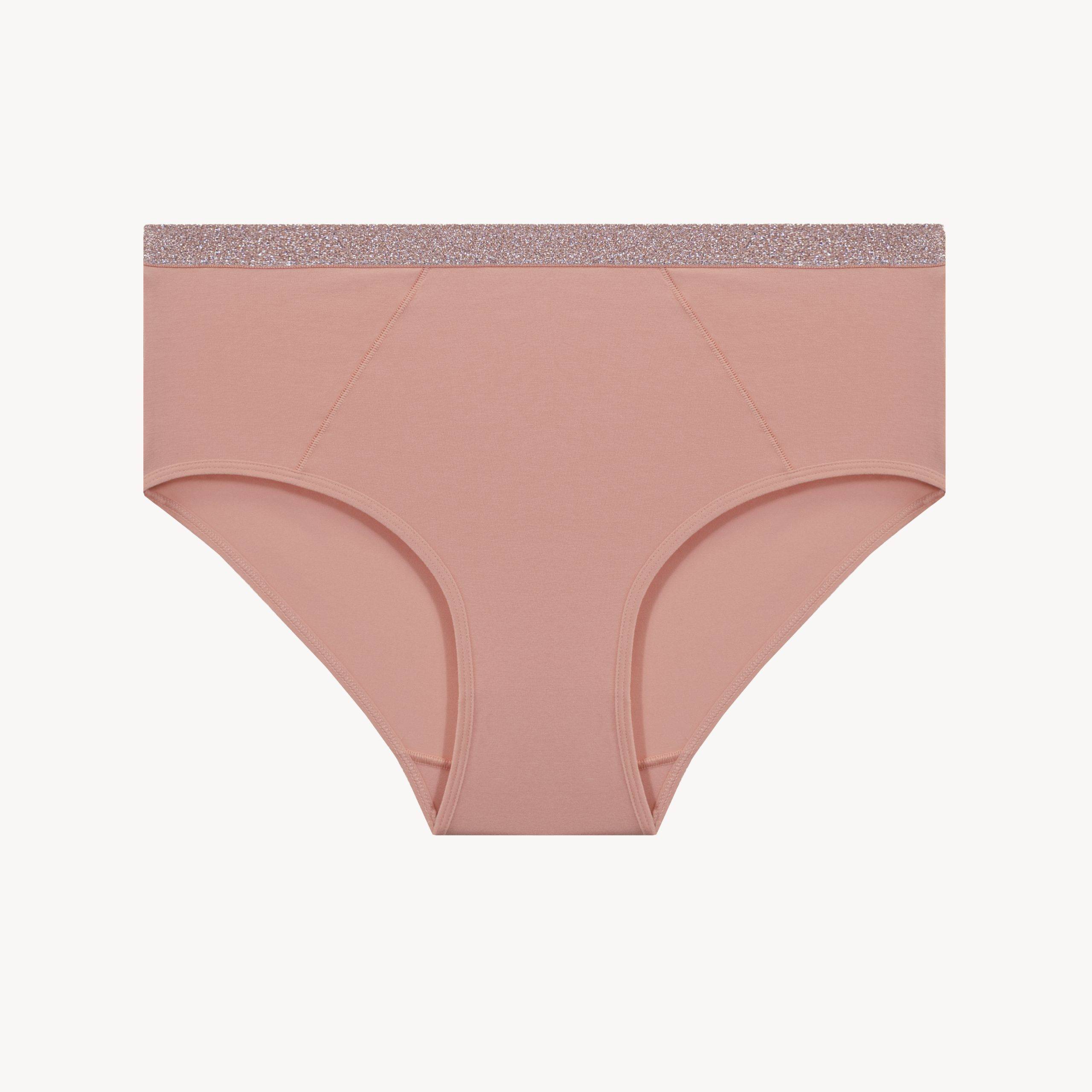 شورت فاق بلند نخی مدل 442 rose tan