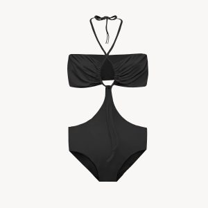 مایو یک تیکه مدل Lolita black