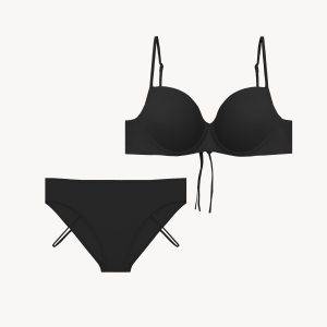 بیکینی پوش آپ مدل Naya black set