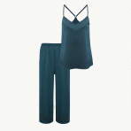 لباس خواب ساتن مدل 4404 green