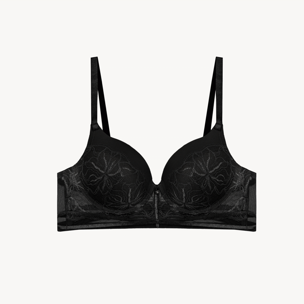 سوتین پوشاپدار مدل Rena black