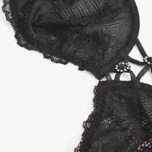 سوتین فنردار مدل Fiona black detail3