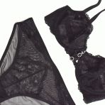 سوتین فنردار مدل Fiona black detail1