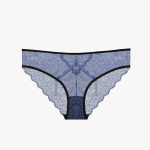 شورت دانتل و حریر مدل Nelarose blue