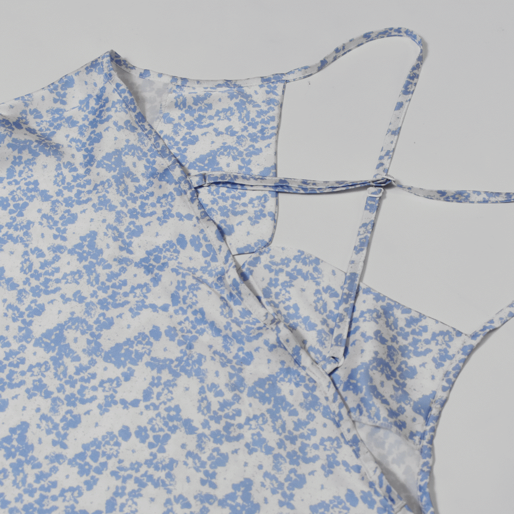 تاپ و شلوارک ساتن مدل Melin 3