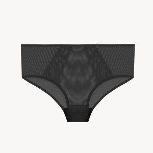 شورت گنی حریر مدل Sorel black