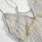 تاپ و شلوارک دانتل مدل Tida detail 9