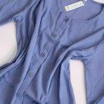 بلوز و شلوار مدل Denor blue martin detail 3