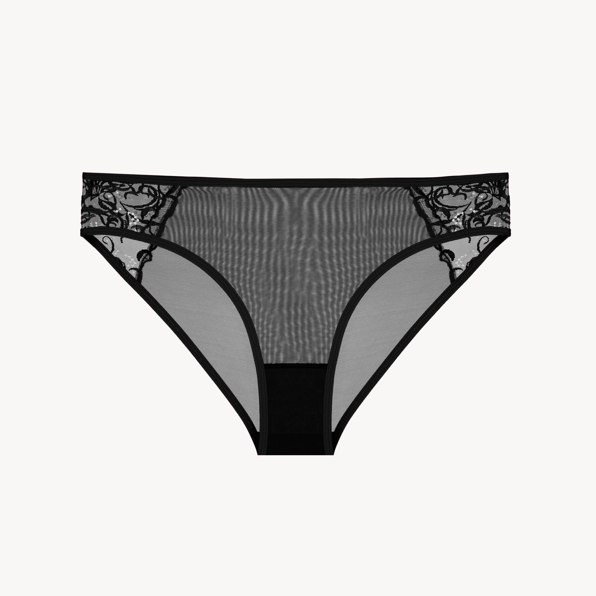 شورت حریر و دانتل مدل Betisa black