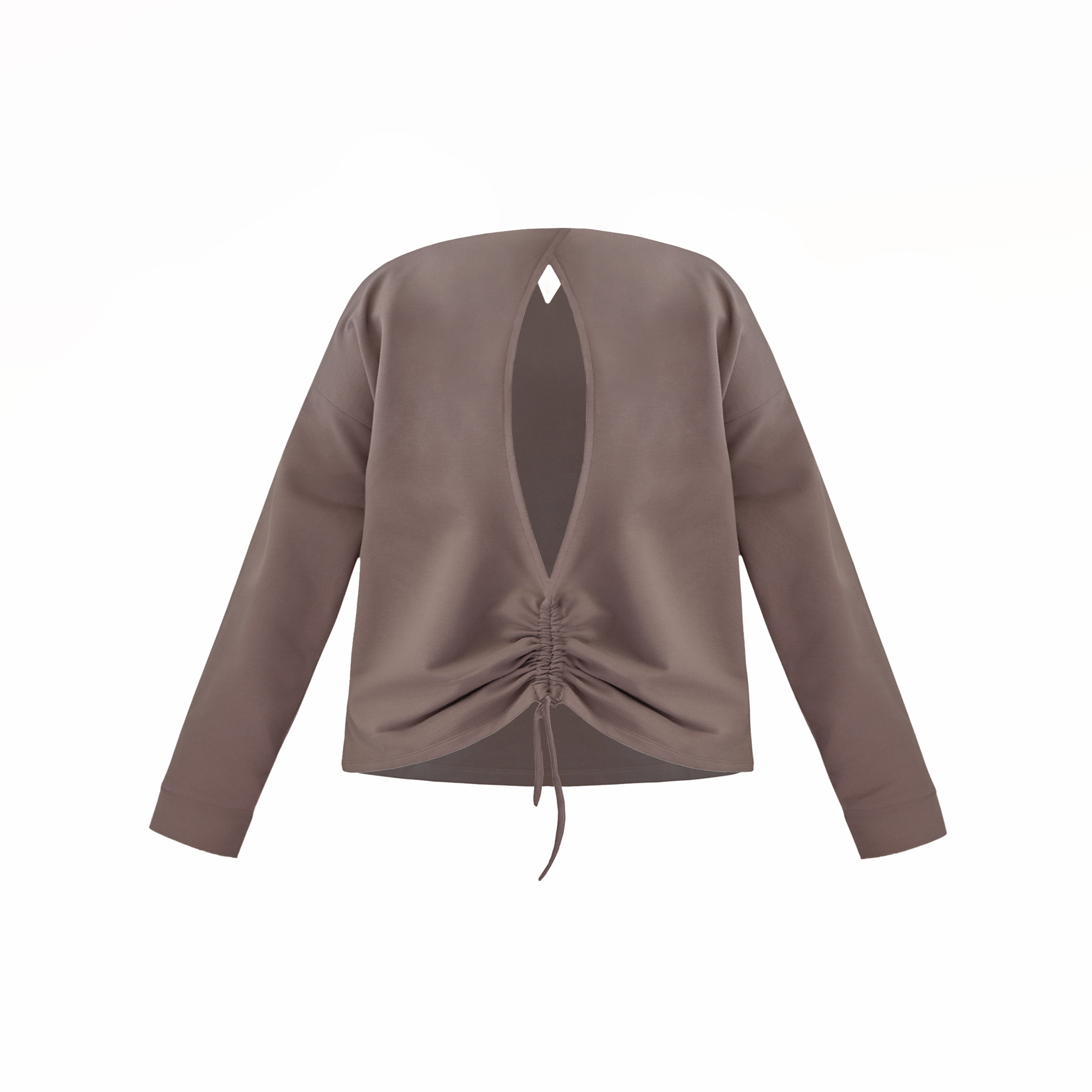 بلوز نخی مدل Shimmer mink back