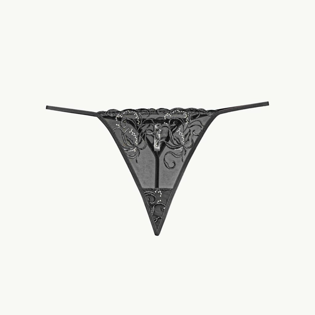 شورت بکلس لامبادا دانتل مدل Elin black