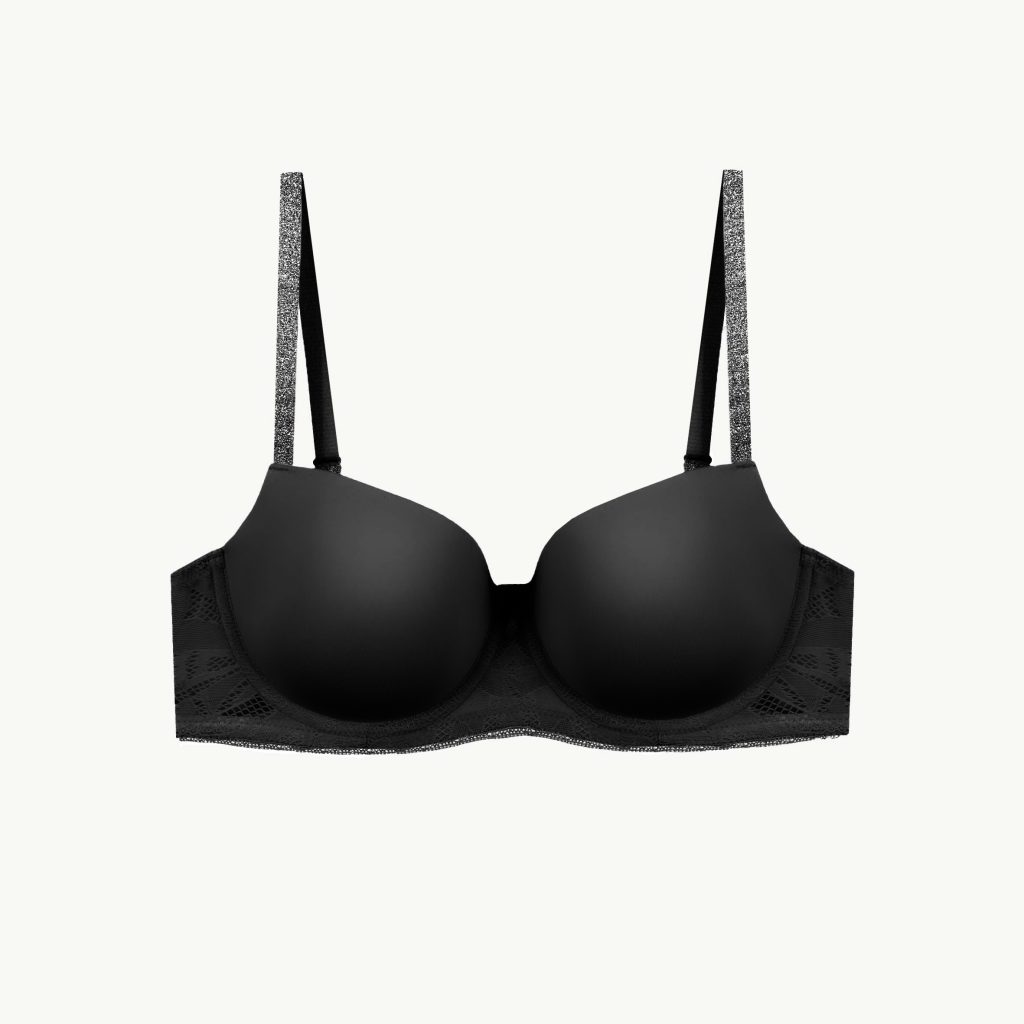 سوتین کاپدار مدل Rosetta Black